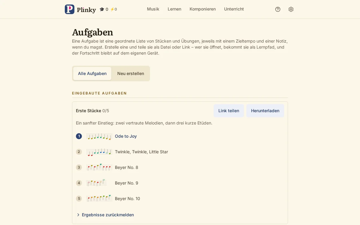 Aufgaben