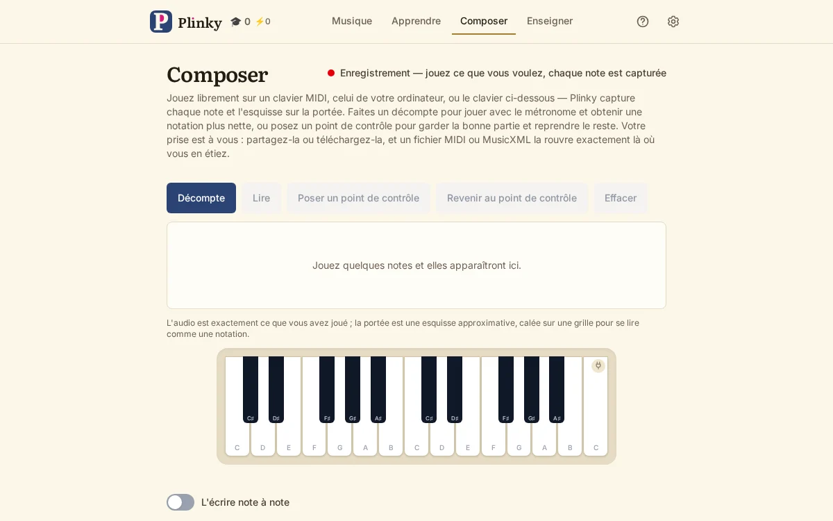 la composition