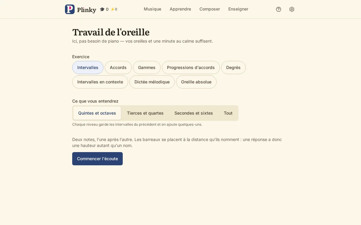 l'oreille