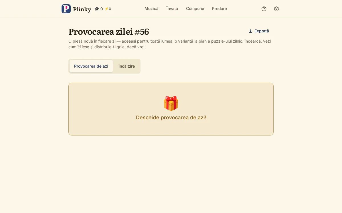 provocarea zilei