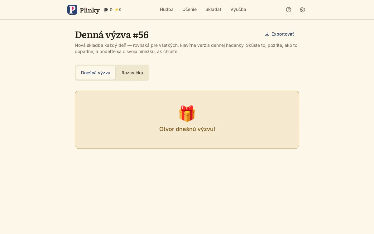 denná výzva